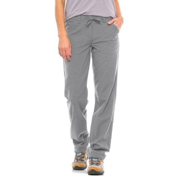Icebreaker Pants - Icebreaker Women's Grey Wool Blend Shasta Pant - Size 30